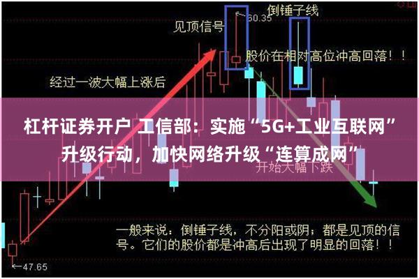 杠杆证券开户 工信部：实施“5G+工业互联网”升级行动，加快网络升级“连算成网”